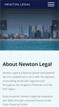 Mobile Screenshot of newtonlegalgroup.com